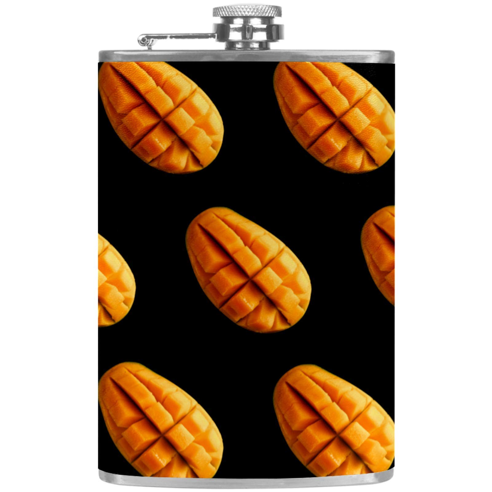 Flasque à whisky de poche camping pêche et bouteille de vin en cuir