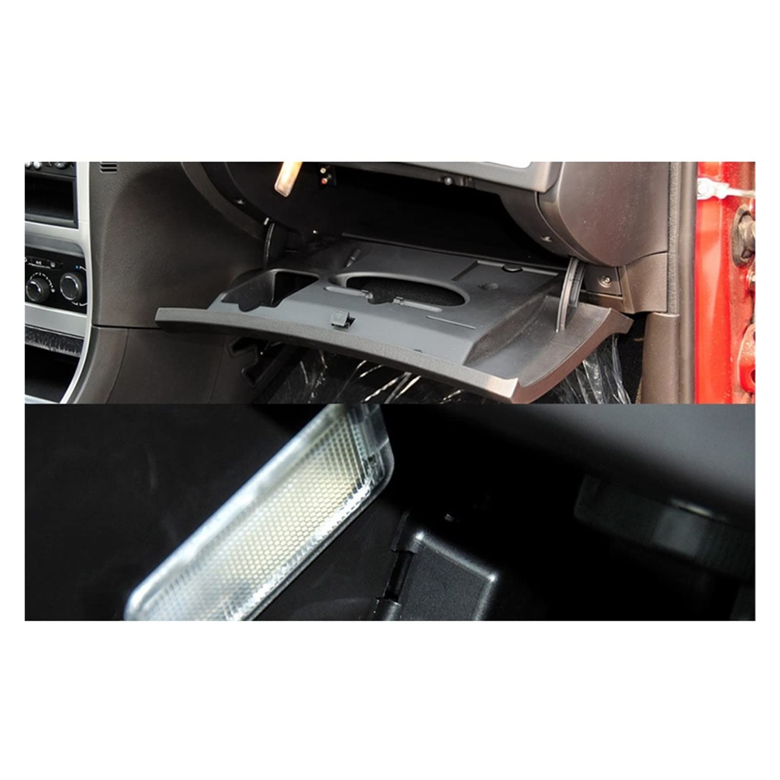 Luce LED Per Vano Portaoggetti Peugeot - Sostituzione Diretta, Bianco Brillante - Foto 7