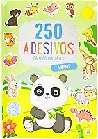 250 Adesivos - Criando Histórias: Animais