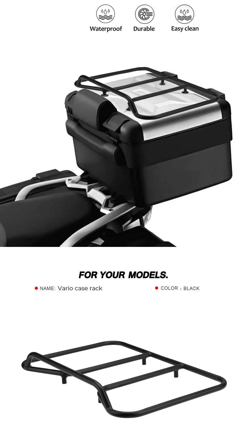 Rails De Bagages pour BMW Vario Case pour R1200 1250 GS F850GS F750GS R1200GS R1250GS LC ADV Adventure Porte-Bagages Cases