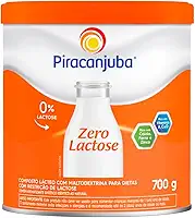 Piracanjuba Composto Lácteo Zero Lactose Lata 700g