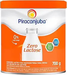 Piracanjuba Composto Lácteo Zero Lactose Lata 700g
