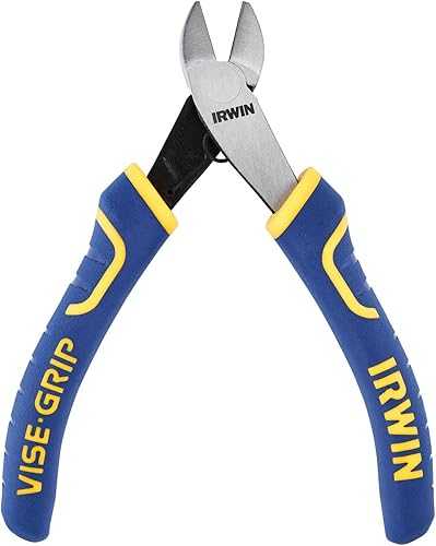 IRWIN - Alicate VISE-GRIP, de corte en diagonal con resorte, 4-1/2 pulgadas (2078925)