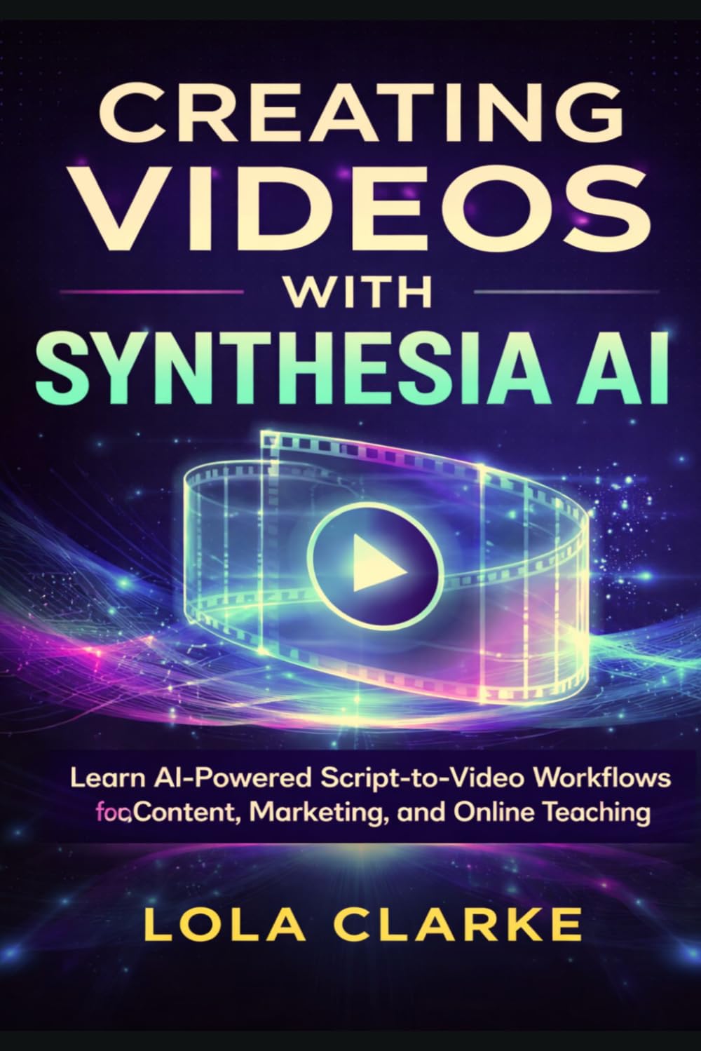 CREATING VIDEOS WITH SYNTHESIA AI: Learn AI-Powered Script-to-Video Workflows for Content, Marketing, and Online Teaching