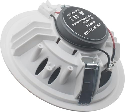 Miniatura 3 de Altavoz redondo de 2 vías en el techo de 6 "montaje empotrado pasivo altavoces con cable para baño, cocina, sala de estar, oficina (entrada de