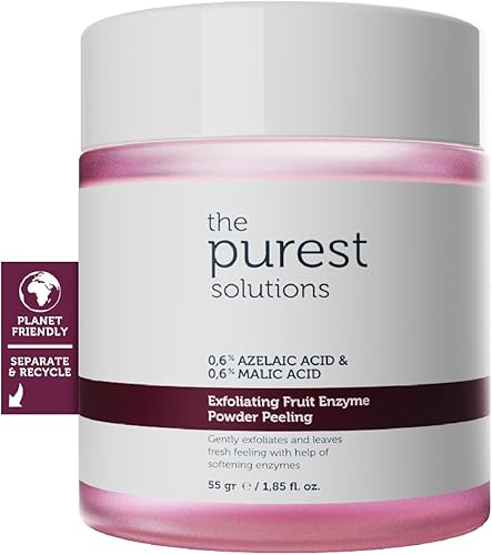 The Purest Solutions Fruit Enzyme Powder Exfoliator & Peeling (0.6% Azelaic Acid