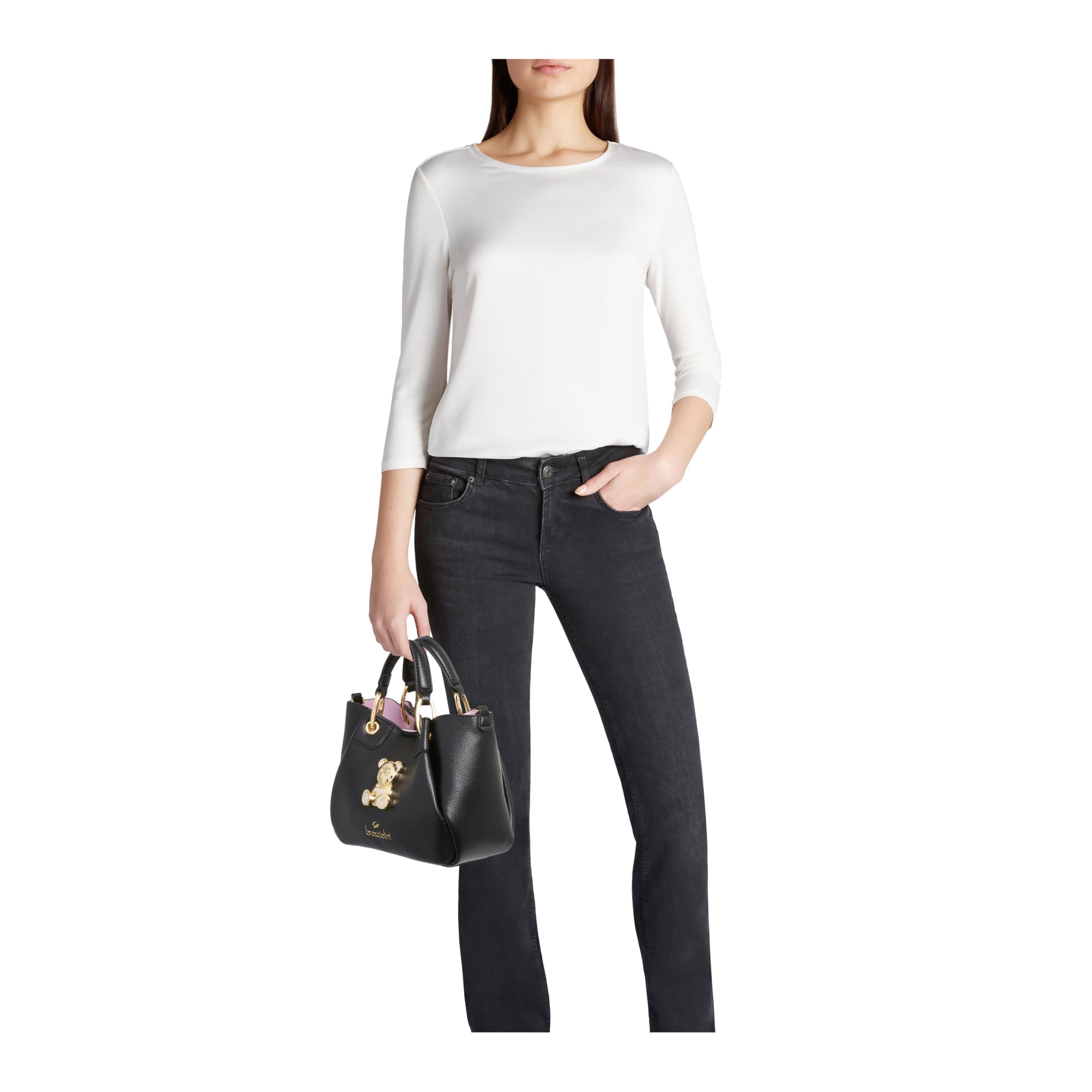 Braccialini Borsa a mano Amy Bijoux nero Dimensioni borsa: PICCOLA