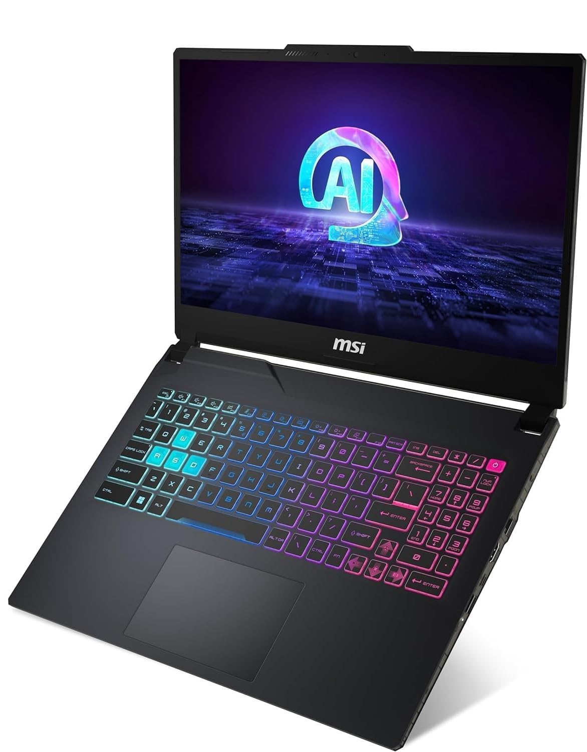 msi Cyborg 15 AI A1VFK, Notebook Gaming, 15,6" FHD 144Hz, Intel Ultra 7 155H, Nvidia RTX 4060 GDDR6 8GB, 1TB SSD NVMe PCIe4, Ram DDR5 16GB, WiFi 6E, Windows 11 Pro