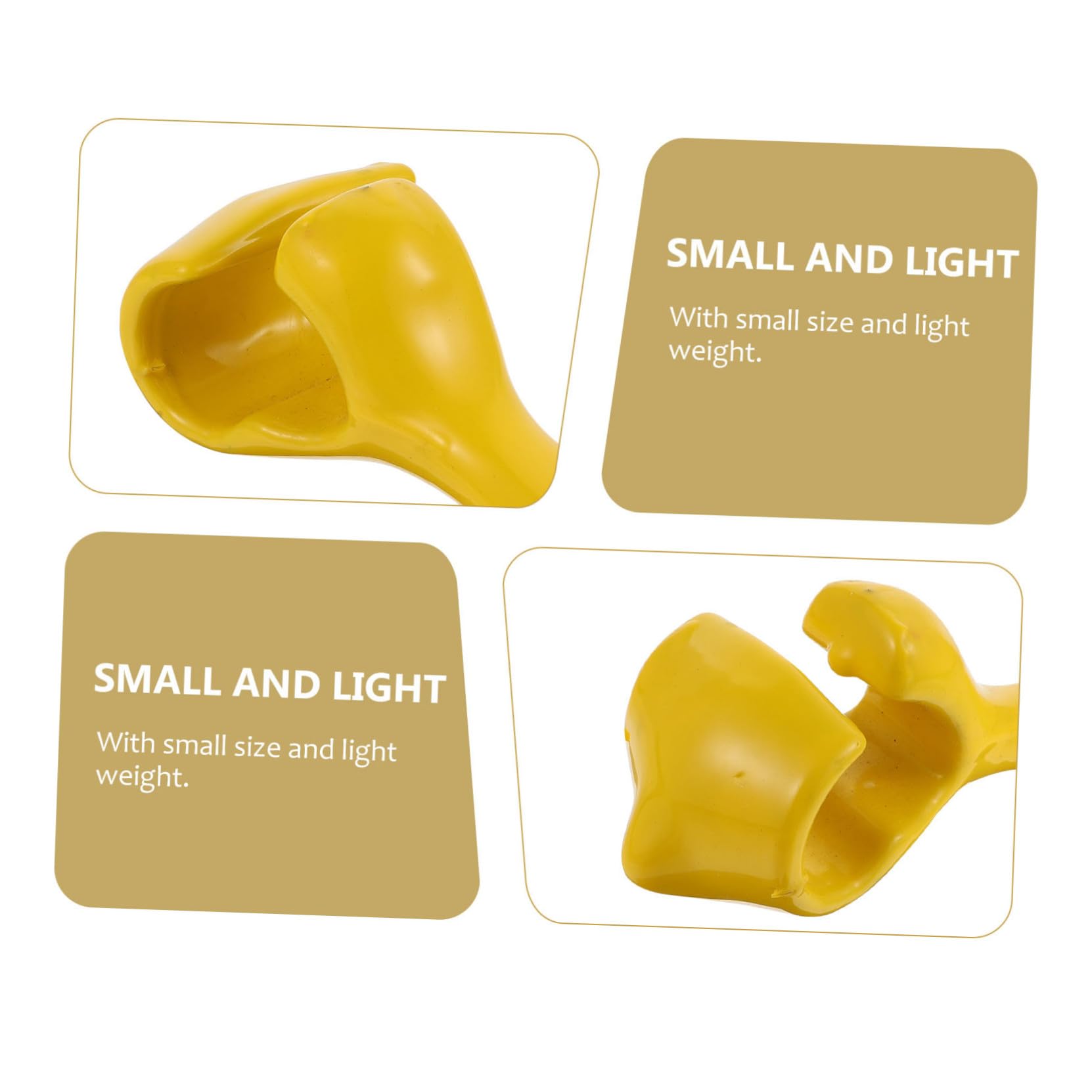 SHERCHPRY Outil Jaune de Remplacement de Pneu pour Moto Porte-perles Léger et Robuste en Pvc Caoutchouc pour Réparation de Pneus Moto