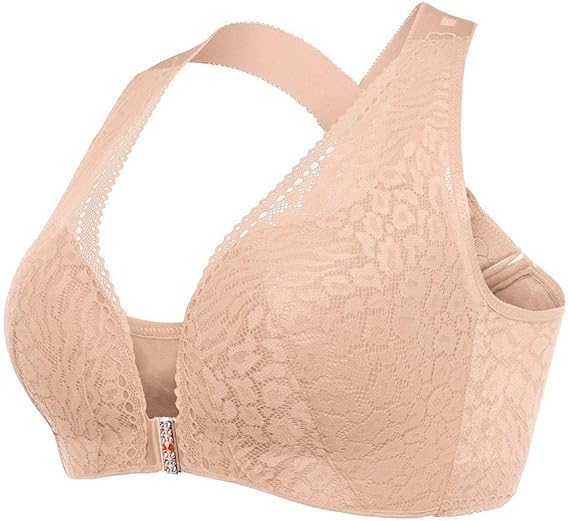 ALISIAM DamenBH mit Frontverschluss, sexy VAusschnitt, extra dehnbar