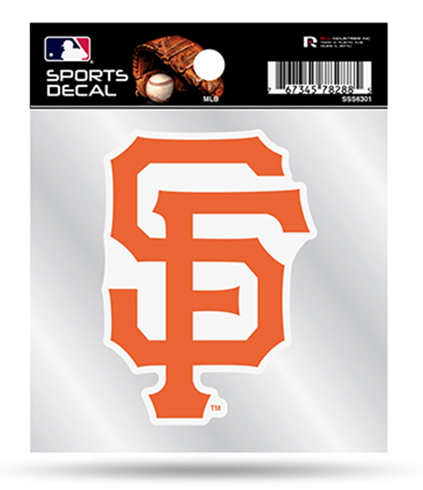 Rico Giants - SF Clear Backer Decal W/Primary Logo (4