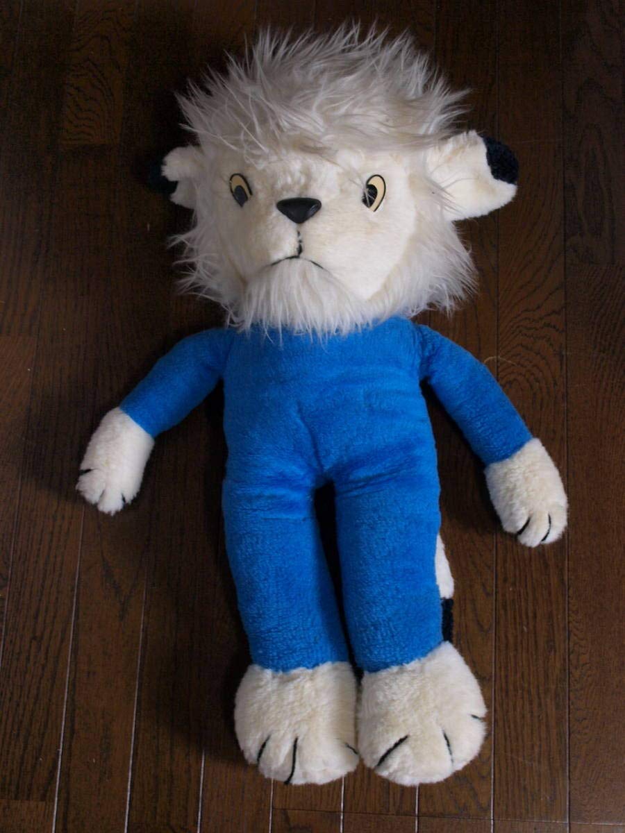 YP0610 三英 西武ライオンズのレオぬいぐるみ Amazon.co.jp: 当時物 西武ライオンズ レオぬいぐるみ約60cm三英