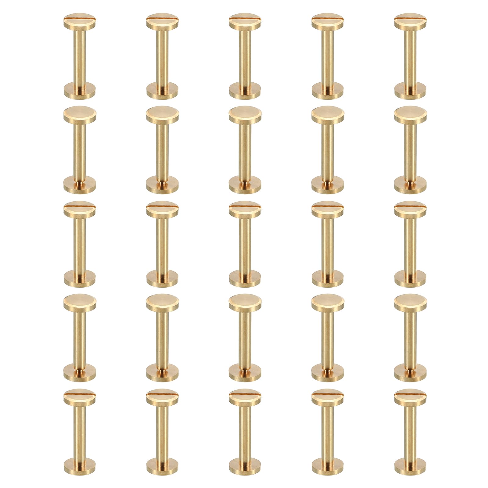 PATIKIL 25 Sets Chicago Screws