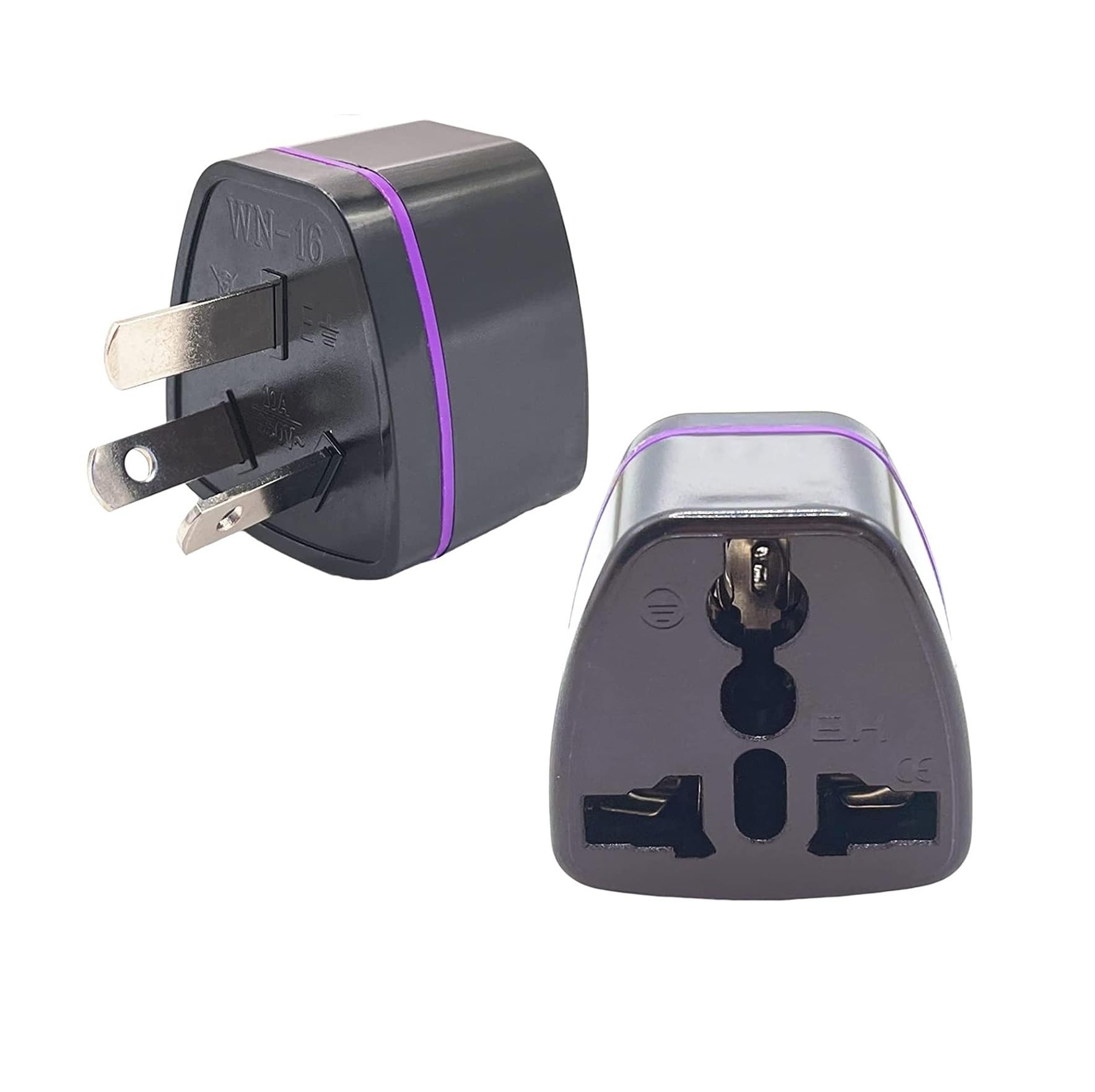 Adaptro Type I Adapter for Australia – Universal Travel Plug Converter – India to Australia, China, New Zealand, Fiji – for Mobile Phones, Laptops, Camera – 10A 250V – Black, 2 Adapter-image-33
