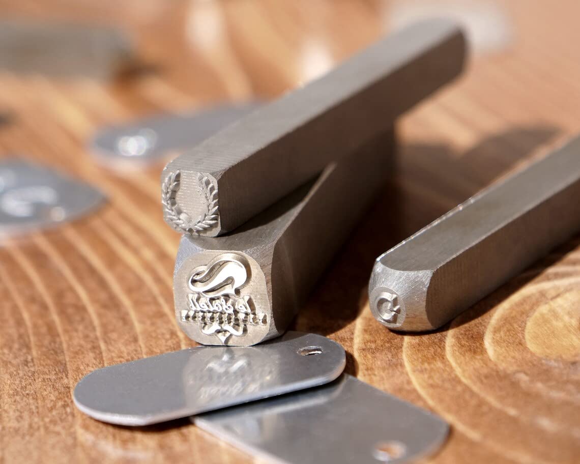 Timbre En Métal Personnalisé - Poinçon En Acier Avec Logo D'Entreprise, Marquage Tactile Forgé, Fait À La Main, Moule Pour Logo