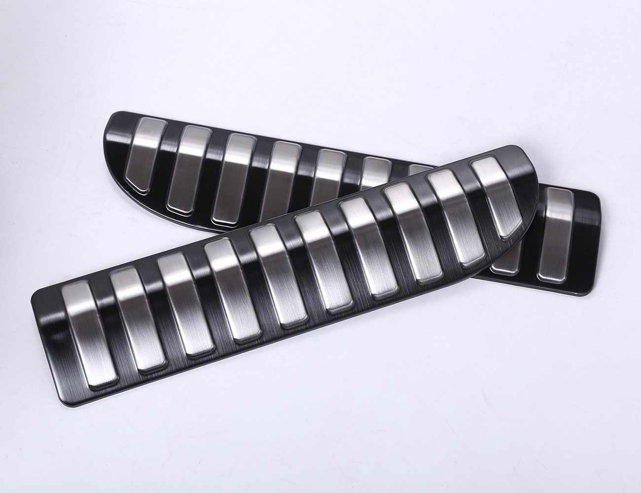 Range Rover Bumper Guards 2-Piece Stainless Steel Rear Bumper Guard For ...