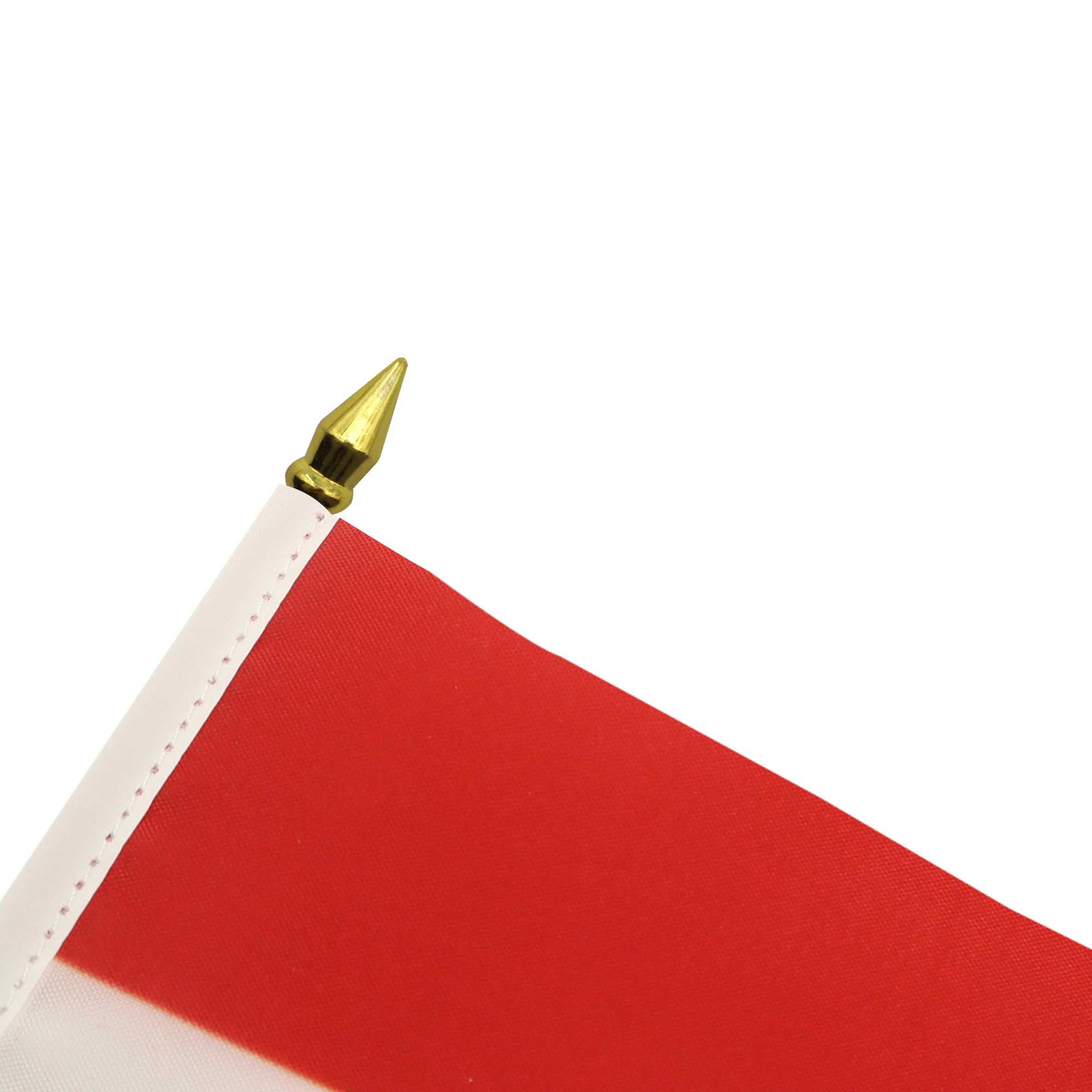 AZ FLAG, Alsace Rot un Wiss Table Flag 4'' x 6'', French region of Alsace Mini Desk Flag 100% Polyester 15 x 10 cm - Image 4