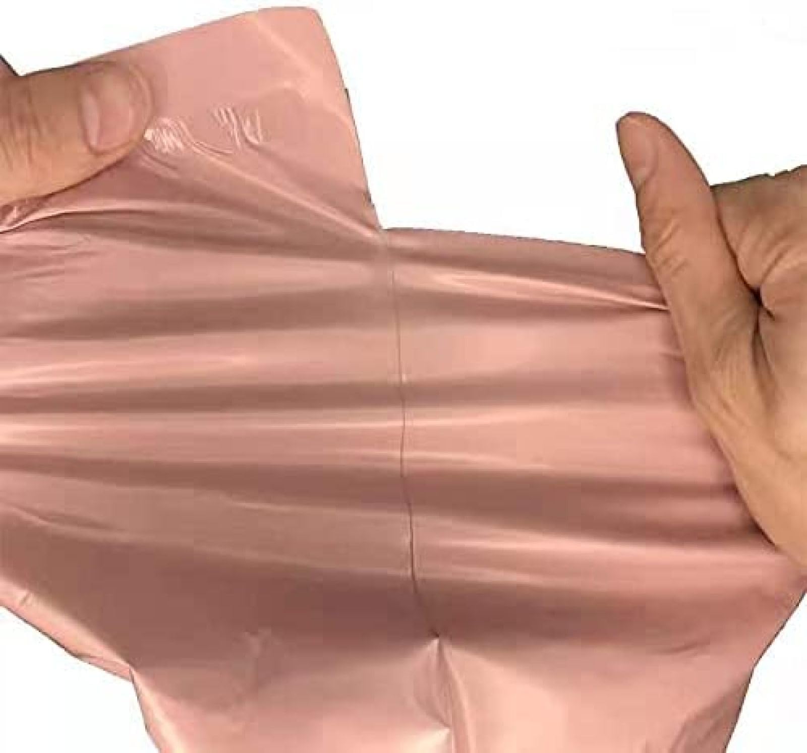 Sacchetti postali,Sacchetti postali 100 pezzi/pacco Spedizione per corriere Imballaggio Poly Bag Interno Nero Esterno Borsa con manico rosa Borse opache impermeabili Busta a 14 fili, 45x60 c