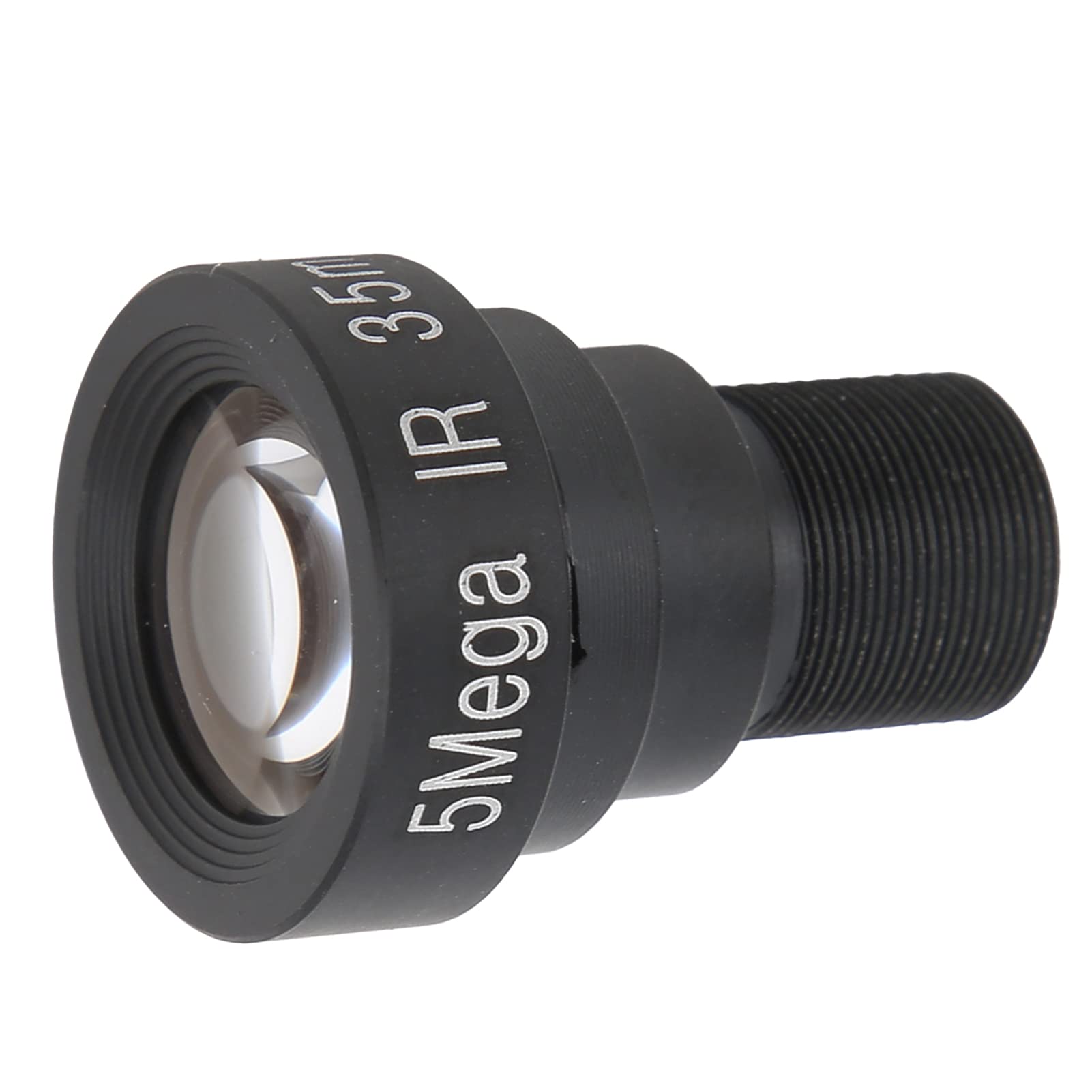 Obiettivo per Fotocamera da 5 MP, Obiettivo Grandangolare per Scheda Singola F1.8 Lunghezza Focale Ottica 35 Mm M12 per Videocamera per Webcam di Sicurezza HD