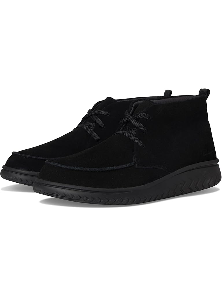 Black Clarks Relaxlite Moc