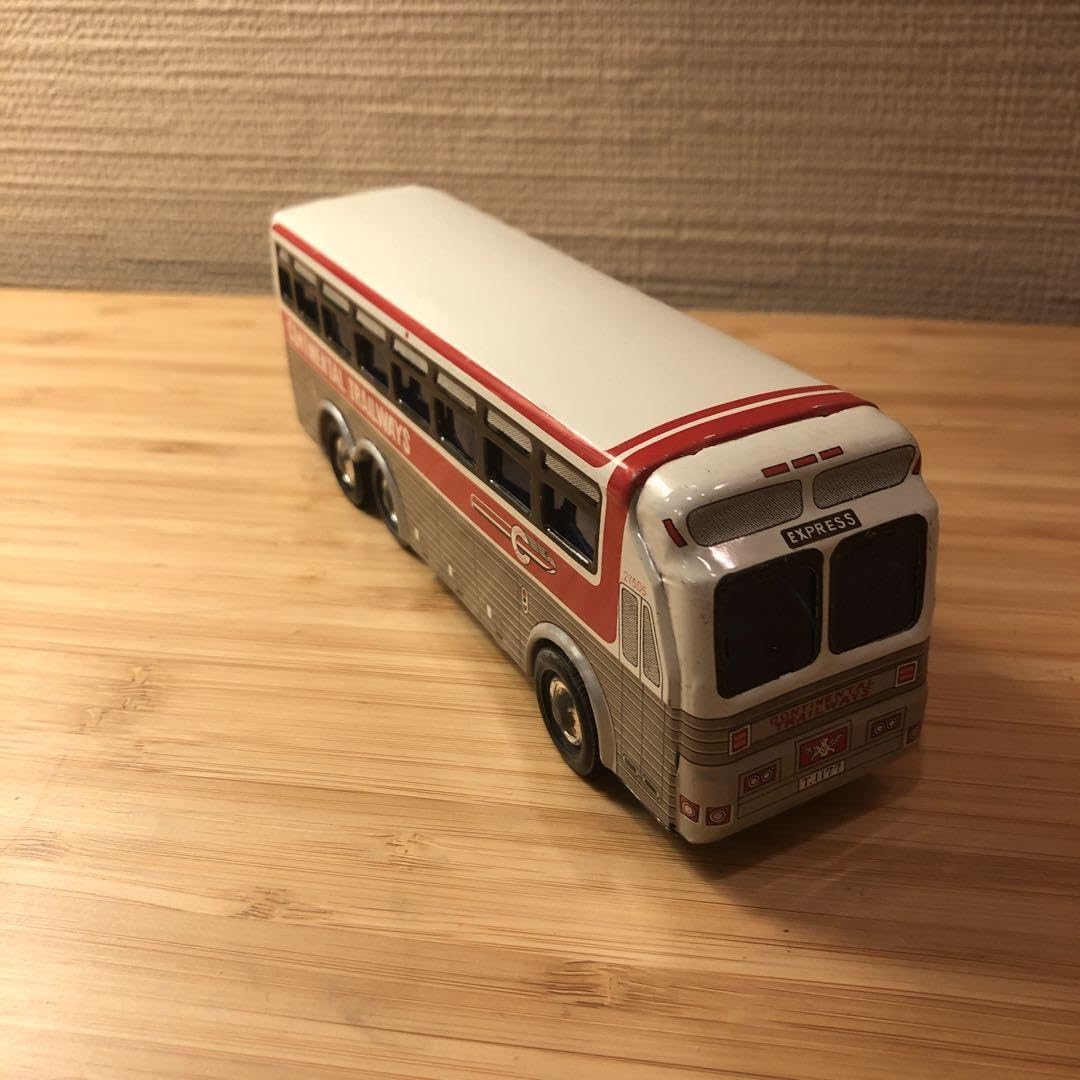 Amazon.co.jp: ブリキのおもちゃ バス コンチネンタルトレイルウェイズ