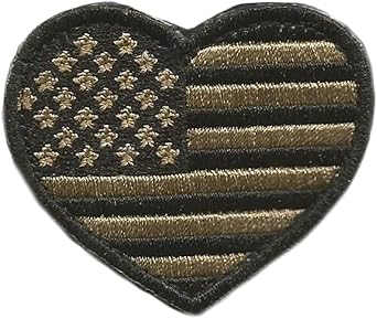 Gadsden and Culpeper Tactical Heart USA Patch
