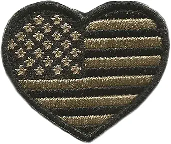 Gadsden and Culpeper Tactical Heart USA Patch