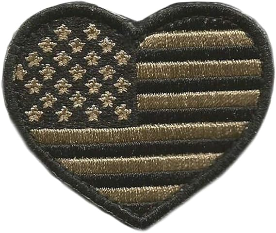 Gadsden and Culpeper Tactical Heart USA Patch