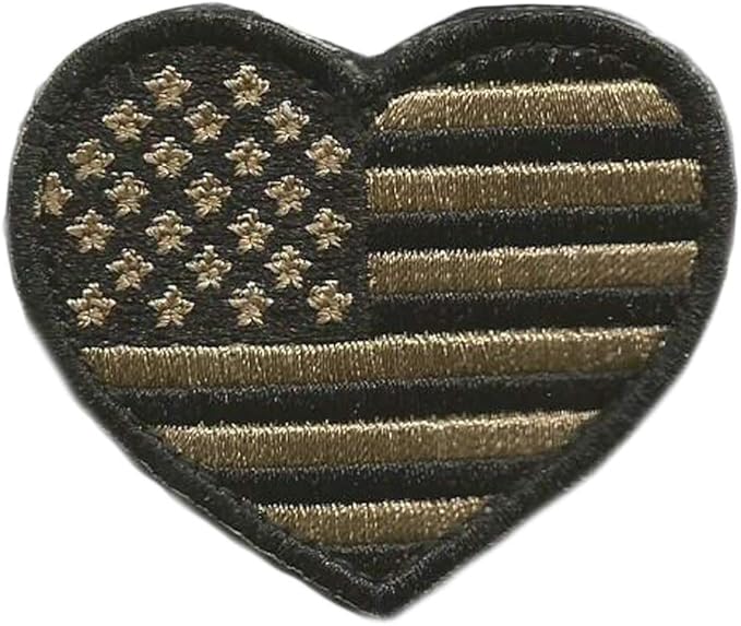 Gadsden and Culpeper Tactical Heart USA Patch