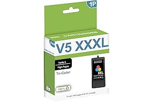 TipTop 5 Color Ink Cartridge Replacement for Kodak Verite 5