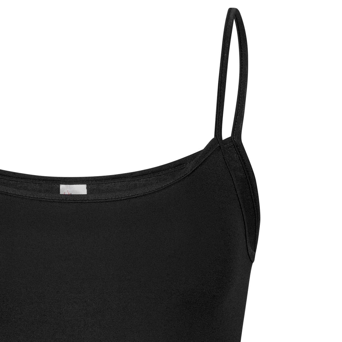 Nina von C. 4er Pack Damen Spaghetti Top Motion – Weiches Modal mit Elastan, Nahtlos & Seamless Design, Schmale Satinabschlüsse, Flache Kanten – Bequemes Unterhemd & Vielseitiges Basic