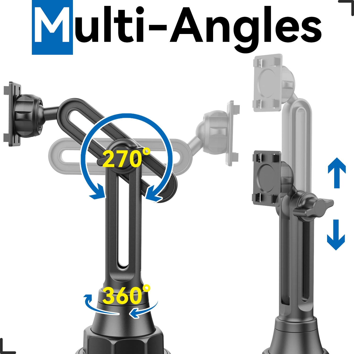 Soporte de coche ajustable para pantalla de monitor portátil