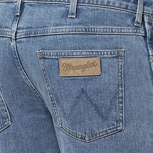 Image of Wrangler Men Solid Indigo Jeans (Skinny)