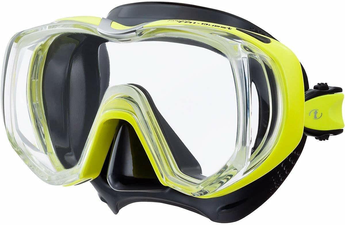 Taucherbrille Tusa Tri-Quest Freedom - tauchmaske schnorchelmaske erwachsene silikon (M-3001)
