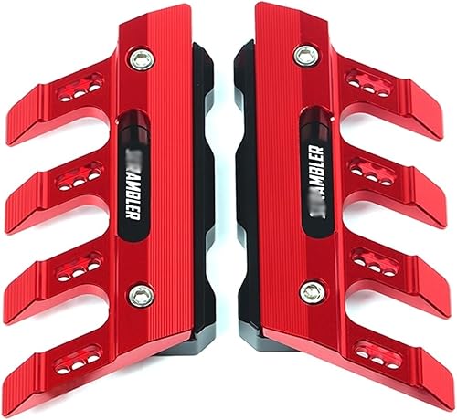 Protectores de horquilla delantera para motocicleta, guardabarros lateral, guardabarros deslizantes para Ducati Scrambler 1100, accesorios