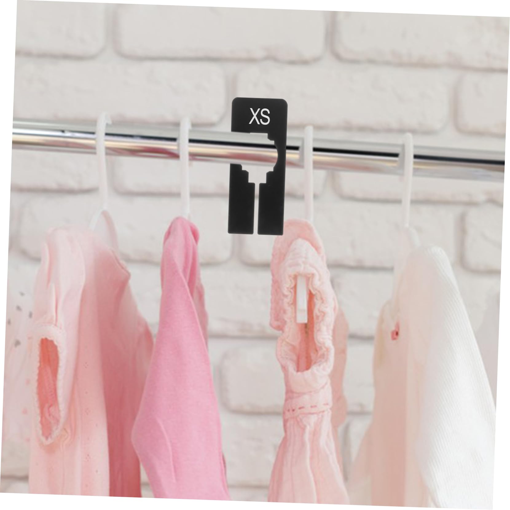 Lot De 3 Séparateurs De Vêtements En Plastique Blanc - Pour Classer Par Taille, Type, Couleur - Pour Placard, Rangement - 11