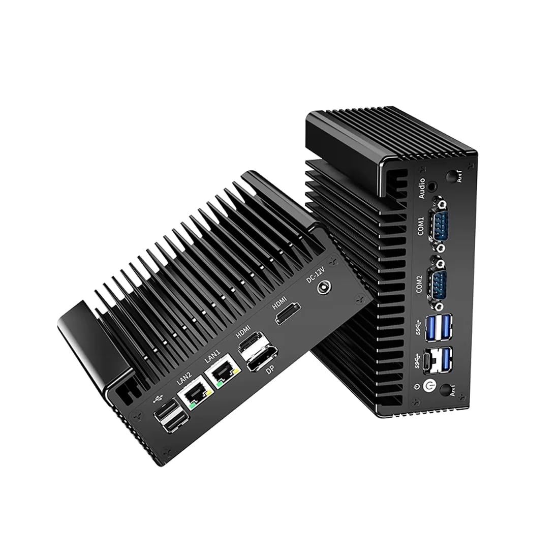 Amazon.co.jp: Mini PC ファンレス 産業用 PC N100 (最大 3.4 GHz