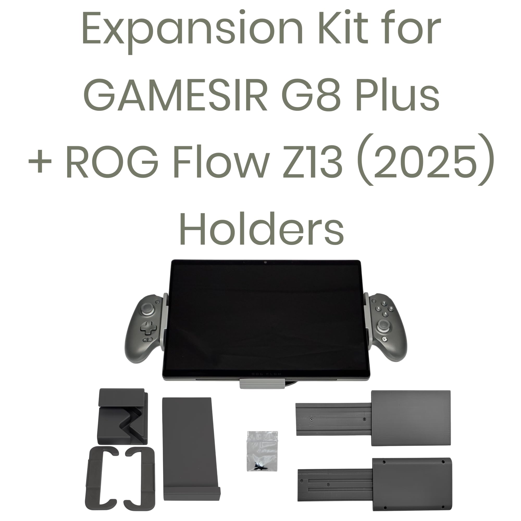 Kit di espansione per controller GAMESIR G8 Plus per tablet + supporto ROG Flow Z13 - (gamma estesa da 9,5 a 16,5 pollici) DYI - FACILE DA INSTALLARE - QUESTO NON È UN CONTROLLER; È SOLO UN KIT DI
