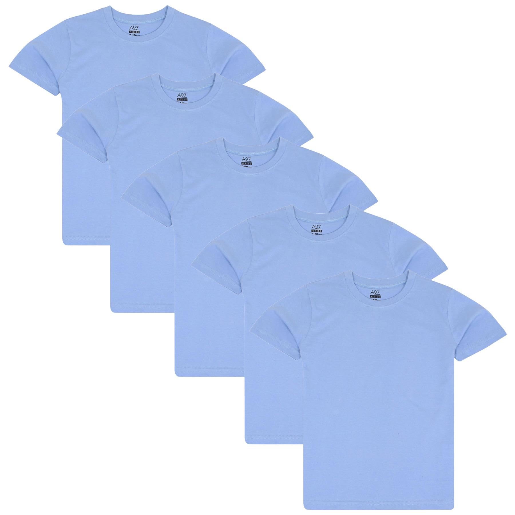 A2Z 4 Kids A2Z 4 Niños Niñas Niños Polo Camisetas Llanura Verano Tanque Top Y Camisetas Moda Suave Sentir Escuela para Unisex 3-14 Años