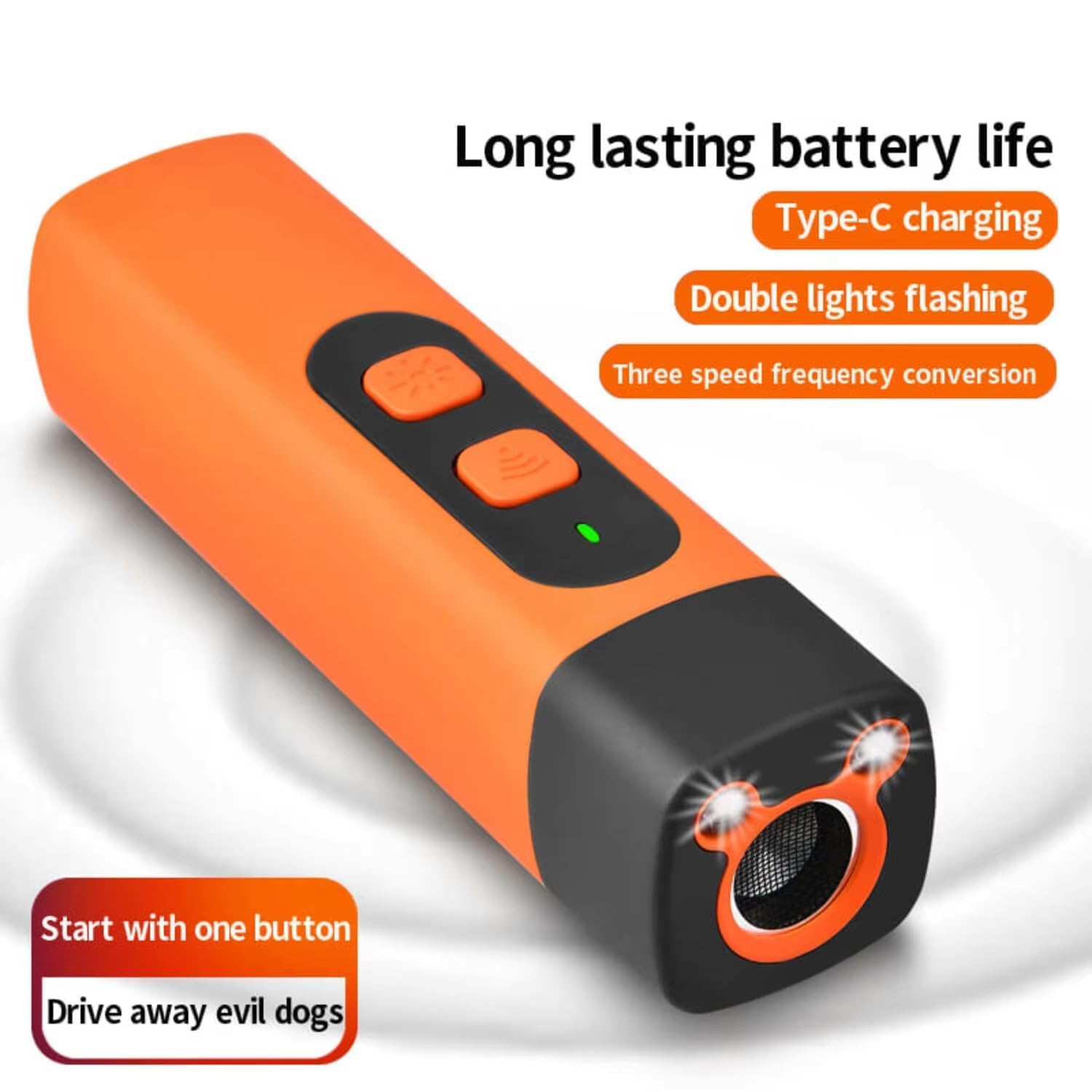 BarkShield Pro - Bark Shield Anti Barking Device for Dogs, 2025 Upgrade Anti Barking Device for Dogs, with HD Display and LED Flashlight, Stop Bad Behavior Without Yelling or Swatting (2PCS)