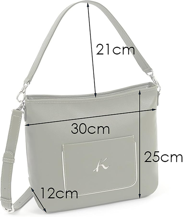 Amazon | [キタムラ] Kマーク入り外ポケット 2wayショルダー