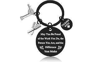 Hair Stylist Appreciation Keychain: Express Your Gratitude