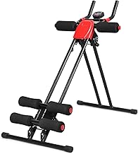 Goplus Ab Trainer Foldable Abdominal Trainer Ab Vertical 5 Minute Shaper Waist Trainer Core Toner Ab Cruncher Fitness Machine Equipment W/LED Counter