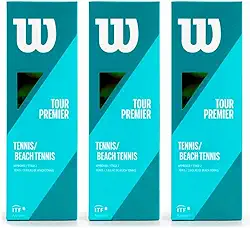 Bola De Beach Tennis Wilson Tour Premier com 3 Tubos