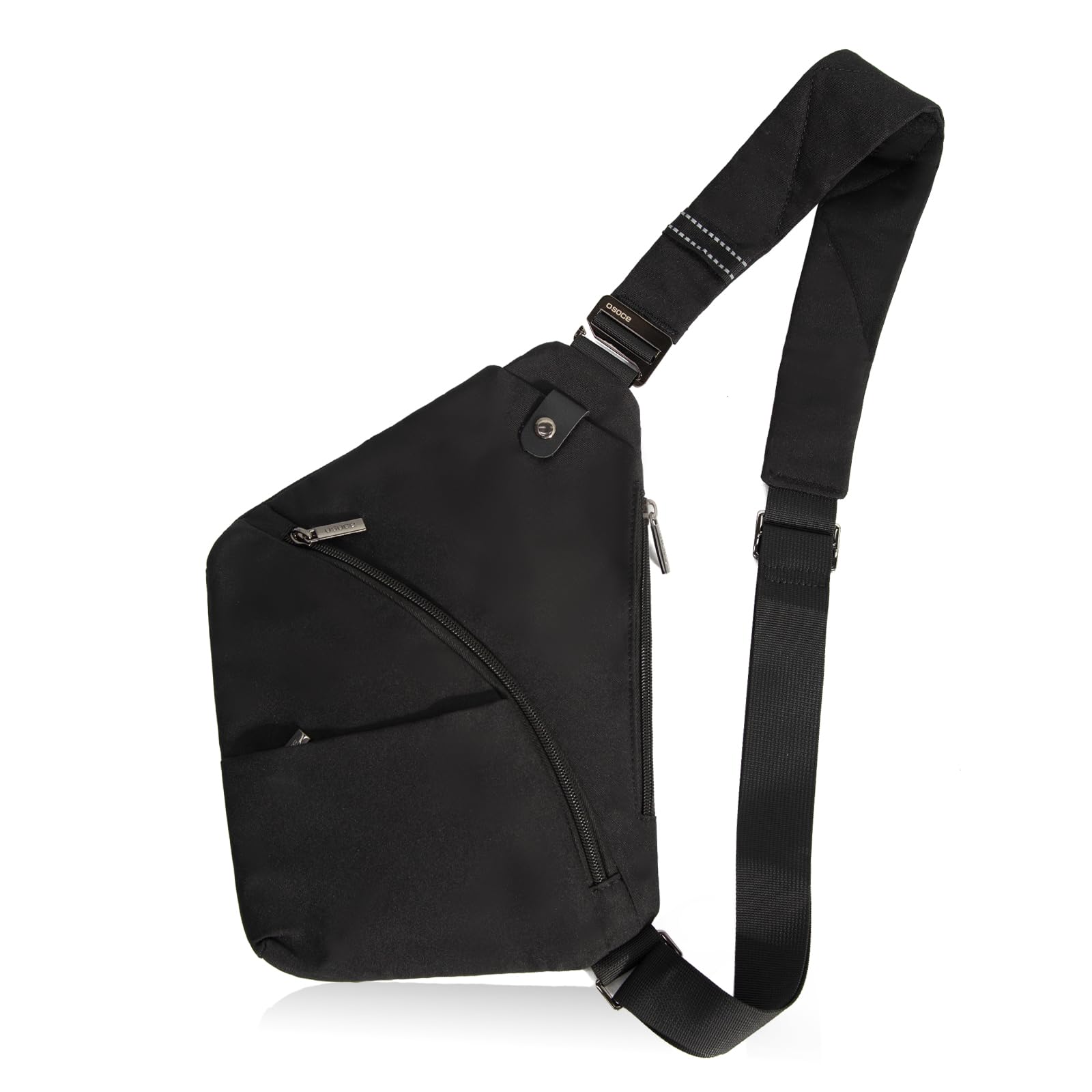 OSOCE Anti Theft Travel Bag, Mens Sling Chest Bag, Crossbody Multi Pockets Shoulder Bag Waterproof Bags Cover Pack Casual Cycling Hiking for Men Women