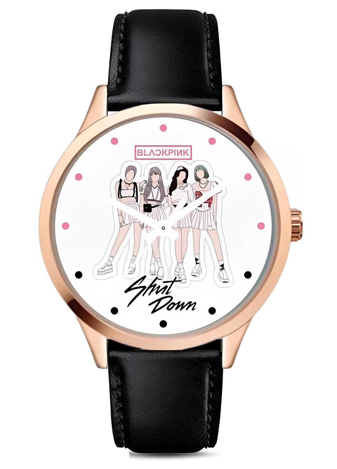 La Classe WatchesK-Pop Blackpink Army Analog Watch for Girls