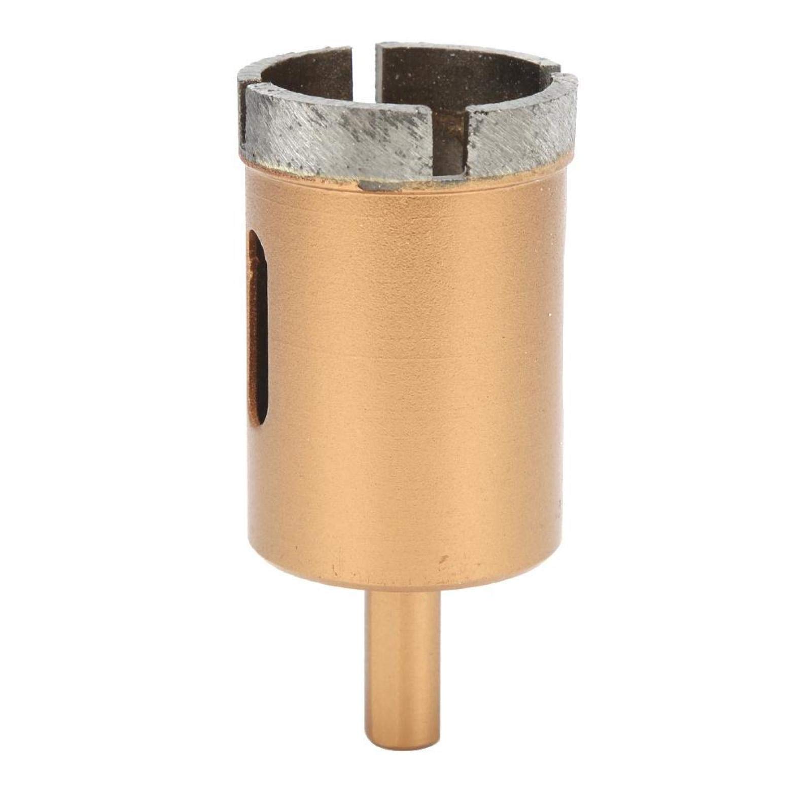 Wiertła diamentowe, trzpień trójkątny 40-60mm otwornice z wydrążonym rdzeniem do wiercenia w płytkach, betonie, cegle, szkle, marmurze i ceramice (40mm)