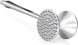 Aliglow Ferramenta de martelo amaciador de carne para cozinha amaciante, bife, aves