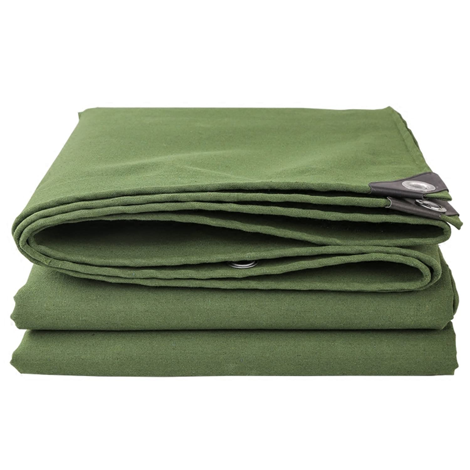 Bâche de protection en toile résistante à l'usure pour l'extérieur, camping, tente, bateau, camion, 400 g/m²