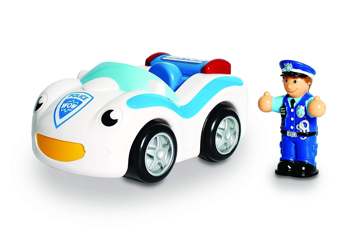 WOW Toys Cop Car Cody, Blue/White